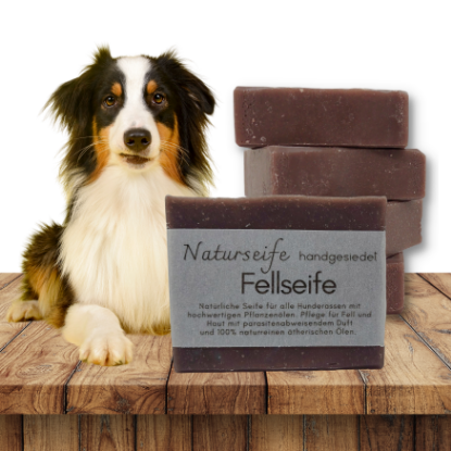 Picture of Naturseife FELLSEIFE handgesiedet 120g