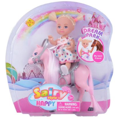 Picture of ToyToyToy, Lucy's Schwester Sairy Dreampark mit Pony sortiert, 40x36x43cm, 8410