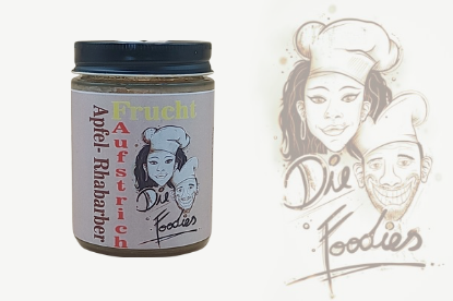 Bild von Apfel- Rhabarber Fruchtaufstrich