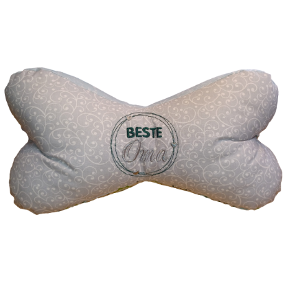Bild von Nackenkissen / Leseknochen "Beste Oma" 