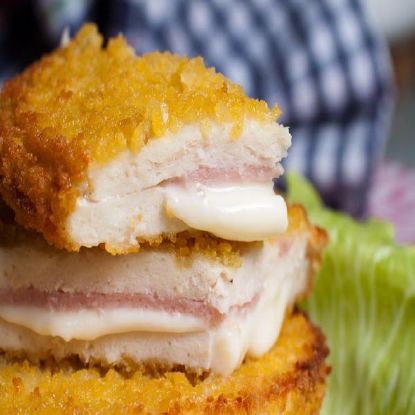 Bild von Hühner Cordon Bleu pan. gegart 150-170 g