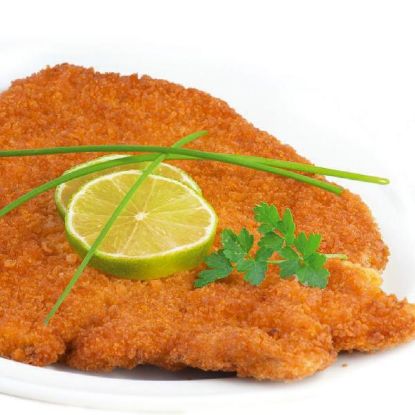 Bild von Hühnerschnitzel pan. gegart 15 Stk. à 180/200 g