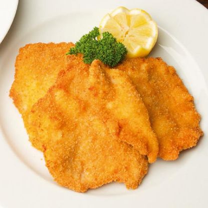 Bild von Hühnerschnitzel pan. gegart 20 Stk. à 160 g