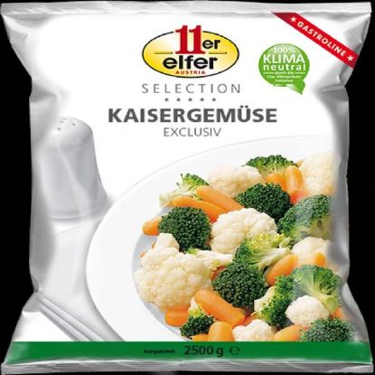 Bild von Premium Kaisergemüse (Karfiol, Broccoli, Babykarotten) - 2,5kg