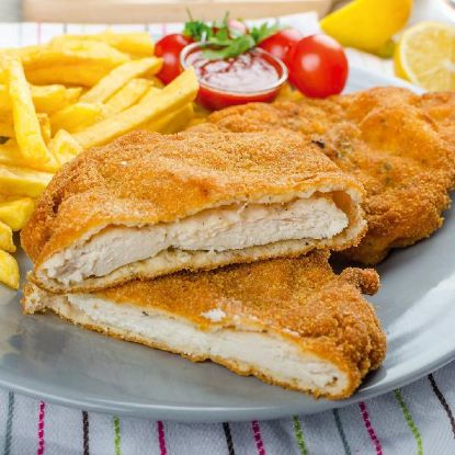 Bild von Schweinschnitzel pan. ca.15 Stk. à 200 g