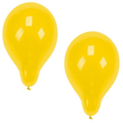 Bild von Papstar, Luftballons, 25 cm, 100 Stück gelb GELB
