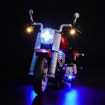 Picture of BRIKSMAX Led Beleuchtungsset für Lego Creator 10269 Harley-Davidson... (Lichter & BuWizz > LED Lichter)