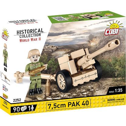 Bild von 7,5 cm PAK 40 (COBI® > Historical Collection WWII)