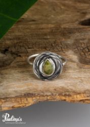 Picture of Ring mit Unakit und Sterling-Silber