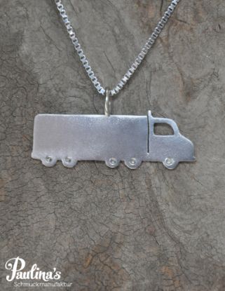 Zeige Details für Ketten-Anhänger LKW Silber Bild von Ketten-Anhänger LKW Silber