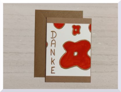 Grußkarte "Danke"