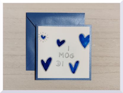 Grußkarte "i mog di"