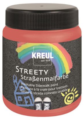 Picture of Kreul, Straßenmalfarbe, Streety, 200 ml rot ROT