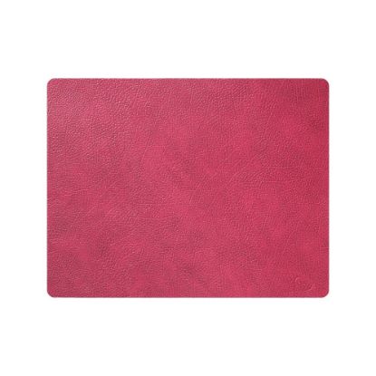Picture of Lind Dna, Table Mat Square 35x45  RASPBERRY