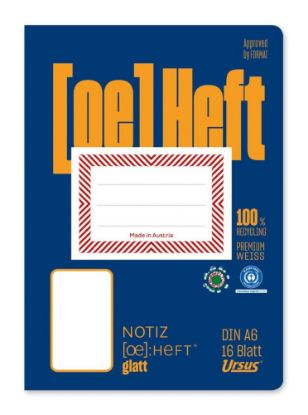 Picture of OE, Notizheft, A6, 16 Blatt  GLATT
