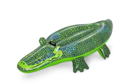 Bild von Bestway, Schwimmtier Krokodil Fotoprint, 152x71cm, grün, 41477 grün 