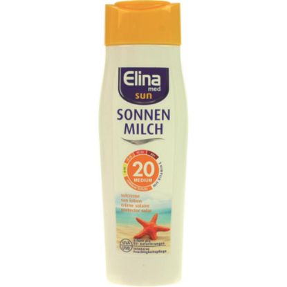 Bild von Elina, Sonnenschutz Milch LSF 20, 200 ml  