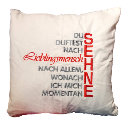 Bild von Kuschelkissen "Lieblingsmensch"
