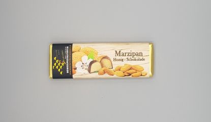 Picture of Honigschokolade Marzipan 80g