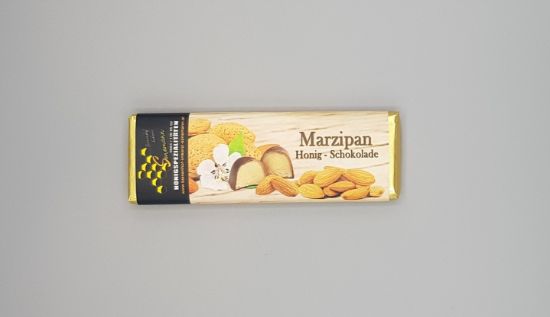 Picture of Honigschokolade Marzipan 80g