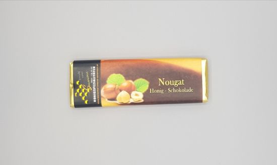 Picture of Honigschokolade Nougat 80g