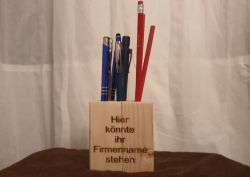 Bild von Stiftehalter aus Holz