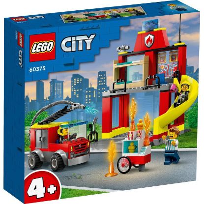 Bild von Feuerwehrstation und Löschauto (LEGO® > LEGO® City)