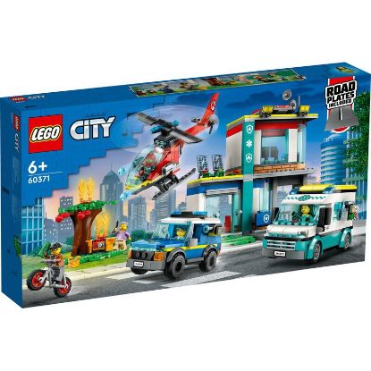 Bild von Hauptquartier der Rettungsfahrzeuge (LEGO® > LEGO® City)