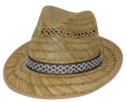 Zeige Details für Strohhut Trilby Bild von Strohhut Trilby