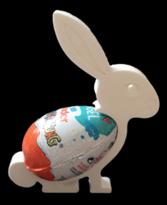 Bild von Hase trägt Ei