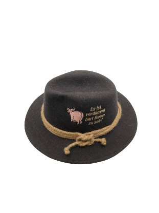 Show details for Murtaler mit Stick-Schwein Picture of Murtaler mit Stick-Schwein