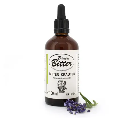 Zeige Details für Bauers BITTER KRÄUTER 100 ml Bild von Bauers BITTER KRÄUTER 100 ml