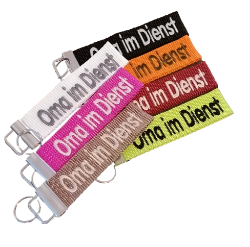 Bild von Verschiedene Schlüsselanhänger aus Gurtband - ENE24