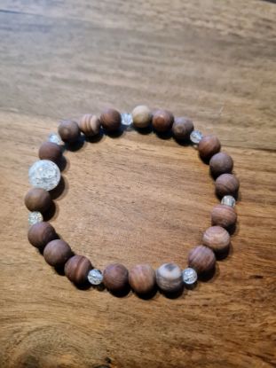 Picture of Armband - "Holz Perlen"