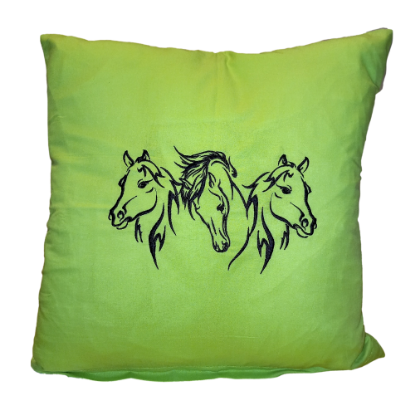 Bild von Wild Horses, Polster 40x40cm