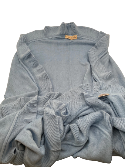 Picture of Damenponcho Hellblau