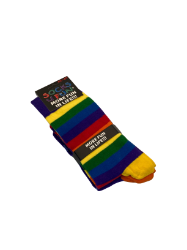 Picture of Socken - Socks 4 Fun - More Fun In Life!!! -  mit Regenbogenfarben und Herzmotiv