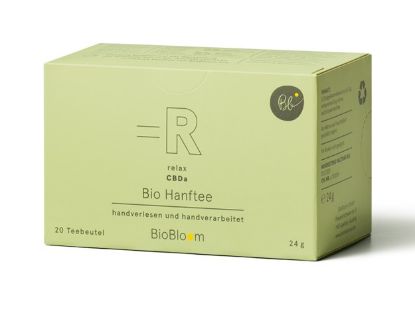 Zeige Details für Bio Hanftee Teebox – Relax Bild von Bio Hanftee Teebox – Relax