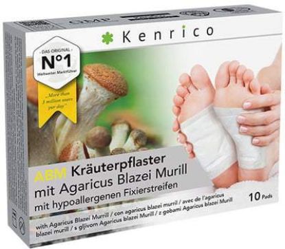 Picture of ABM Kräuterpflaster mit Agaricus Blazei Murill - 10 Pads