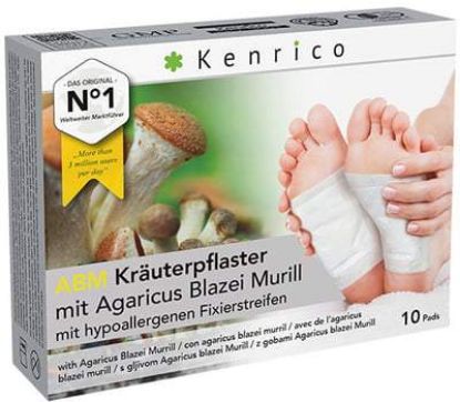 Zeige Details für ABM Kräuterpflaster mit Agaricus Blazei Murill - 2 Pads Bild von ABM Kräuterpflaster mit Agaricus Blazei Murill - 2 Pads