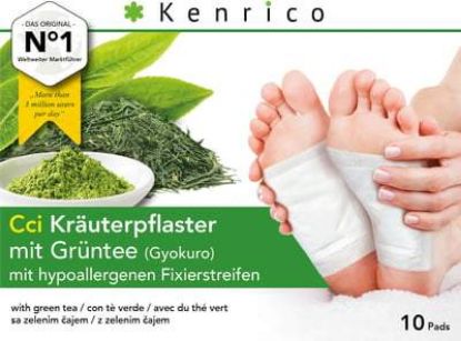 Zeige Details für Cci Kräuterpflaster mit Grüntee (Gyokuro) - 10 Pads Bild von Cci Kräuterpflaster mit Grüntee (Gyokuro) - 10 Pads
