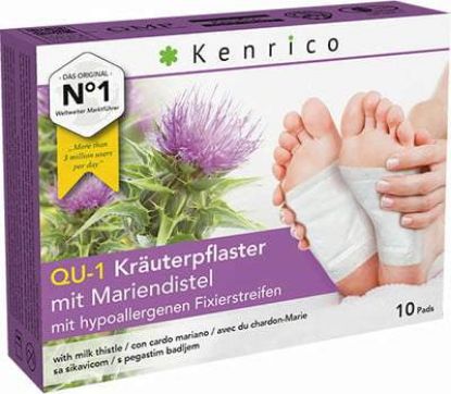 Zeige Details für QU-1 Kräuterpflaster mit Mariendistel - 10 Pads Bild von QU-1 Kräuterpflaster mit Mariendistel - 10 Pads