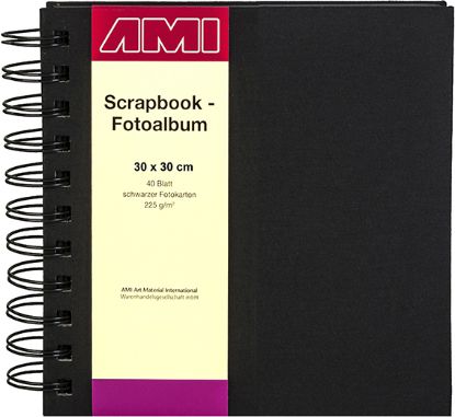 Zeige Details für Scrapbook Fotoalbum 30x30cm 225gr. 40 Bl. Bild von Scrapbook Fotoalbum 30x30cm 225gr. 40 Bl.