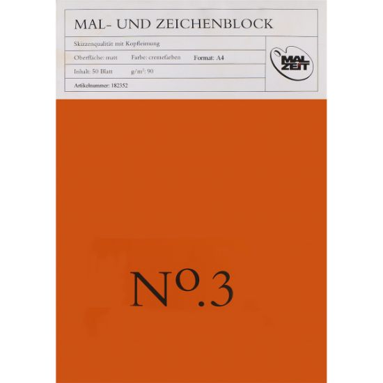 Picture of Mal- u. Skizzenblock Nr. 3 A4 90gr.