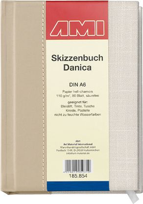 Bild von Skizzenbuch Danica A6 80 Blatt