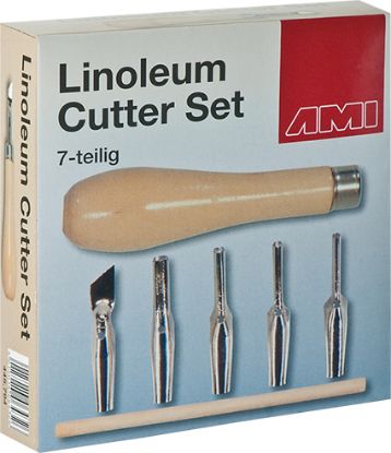 Zeige Details für Linoleum Cutter Set 7tlg. Bild von Linoleum Cutter Set 7tlg.