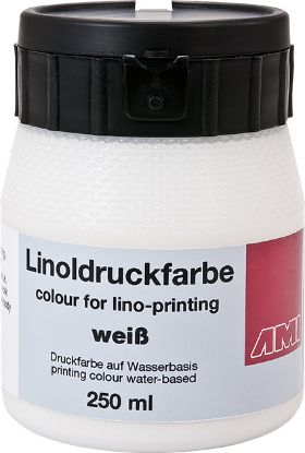 Zeige Details für Linoldruckfarbe 250ml. weiß Bild von Linoldruckfarbe 250ml. weiß