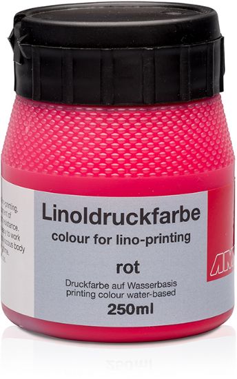 Picture of Linoldruckfarbe 250ml. rot