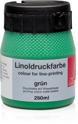 Bild von Linoldruckfarbe 250ml. grün