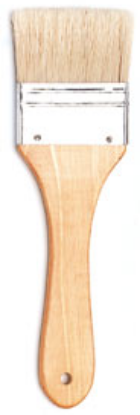 Zeige Details für Borstenpinsel flach NR: 2 40mm Bild von Borstenpinsel flach NR: 2 40mm